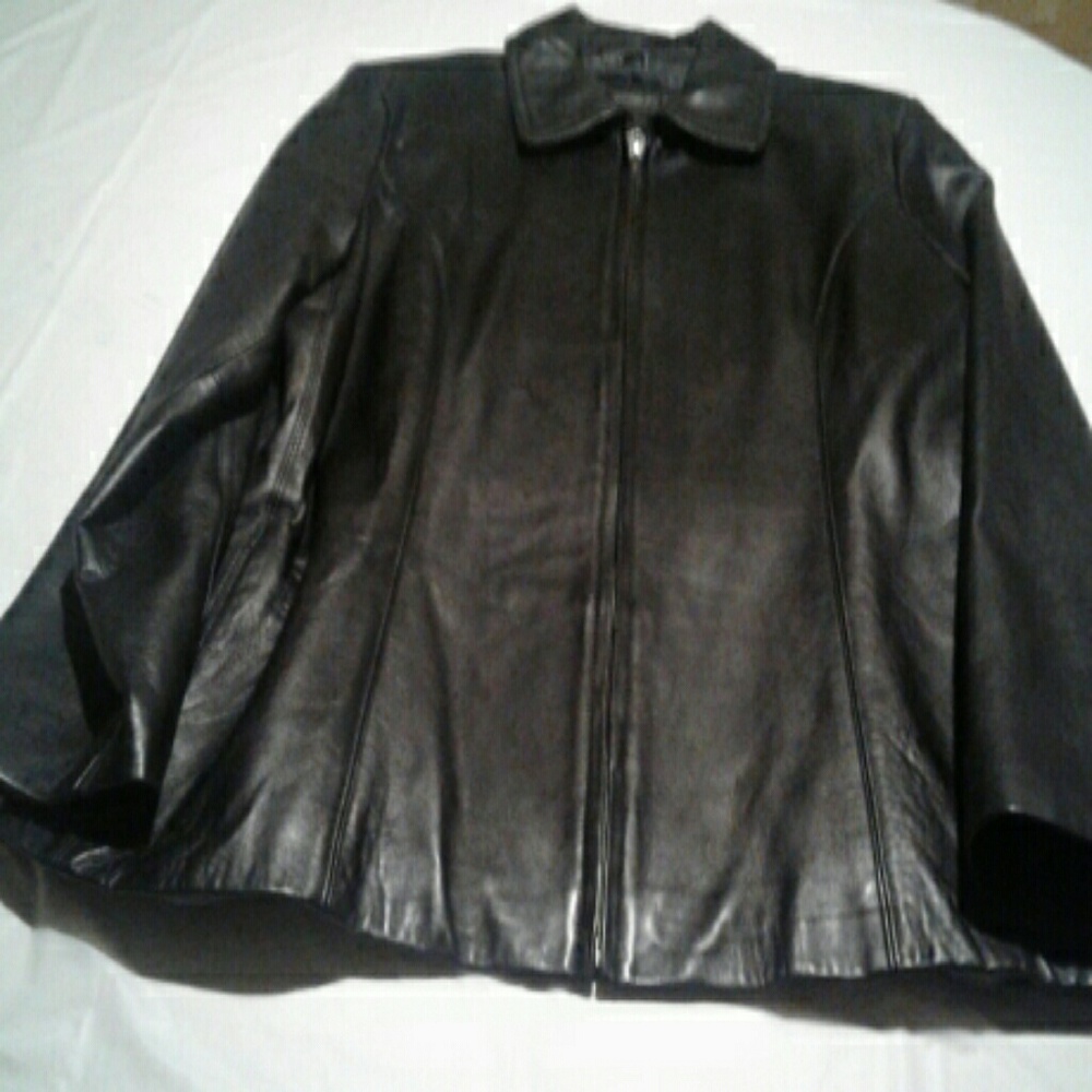 Leather jacket